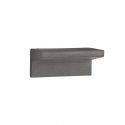 Aplica LED din ciment negru pentru exterior IP65 LITA