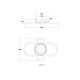 Plafoniere - Plafoniera LED slim CCT culorile pot fi fixate LORETTA