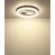 Plafoniere - Plafoniera LED slim CCT culorile pot fi fixate RUIZ I