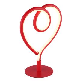 Iluminat pentru copii - Veioza LED Lampa camera copii metal rosu AMORE