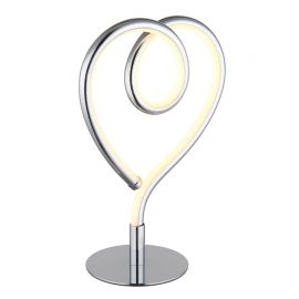 Iluminat pentru copii - Veioza LED Lampa camera copii metal crom AMORE