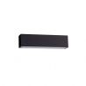 Aplica perete exterior LED IP65 ALLURE negru