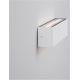 Aplice - Aplica perete exterior LED IP65 ALLURE alb