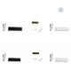 Aplice - Aplica perete exterior LED IP65 ALLURE alb