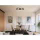 Plafoniere - Plafoniera LED slim MDF maro JAYDEN