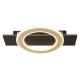 Plafoniere - Plafoniera LED slim MDF maro JAYDEN