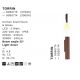 Aplice - Aplica exterior cu iluminat jos LED 3000K IP65 TORRIN corten