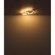 Plafoniere - Plafoniera LED slim MDF maro JAYDEN