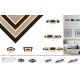 Plafoniere - Plafoniera LED slim MDF maro JAYDEN