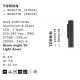 Aplice - Aplica exterior cu iluminat jos LED 3000K IP65 TORRIN antracit