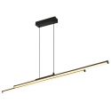 Lustra LED suspendata profile hexagonale KIRINA