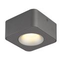 Spot LED aplicat aluminiu gri HANGARAU 1