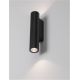 Aplice - Aplica exterior cu iluminat sus si jos LED 3000K IP65 TORRIN antracit