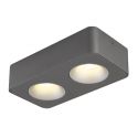 Spot LED aplicat aluminiu gri HANGARAU 2