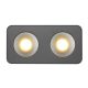 Plafoniere cu spoturi, Spoturi aplicate - Spot LED aplicat aluminiu gri HANGARAU 2