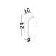 Aplice - Aplica iluminat exterior IP65 ARROW antracit