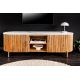 Comode - Comoda TV lemn de mango, marmura alba TRES CHIC 140cm