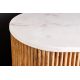 Comode - Comoda lemn de mango, marmura alba TRES CHIC 70cm