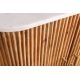 Comode - Comoda lemn de mango, marmura alba TRES CHIC 70cm