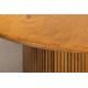 Mese dining - Masa cu spatiu de depozitare, lemn de mango TRES CHIC 120cm