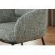 Scaune - Scaun cu cotiere FLORENZ, material textil verde inchis