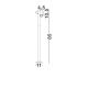 Stalpi - Stalp exterior Spot directionabil IP65 DARMA H-85cm
