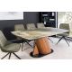 Mese extensibile - Masa extensibila ceramica bej taupe, furnir lemn de nuc ELEMENTS 180-260cm
