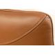 Scaune - Set de 2 scaune pivotant SIGNATURE piele naturala coniac