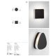 Aplice - Mini Aplica iluminat exterior ambiental OONO antracit