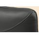Scaune - Set de 2 scaune pivotant SIGNATURE piele naturala neagra