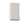 Mini Aplica iluminat exterior ambiental BOXY alb