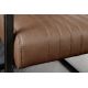 Scaune - Scaun cu brate design retro Big Aston piele naturala maro vintage