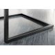 Scaune - Scaun cu brate design retro Big Aston piele naturala neagra