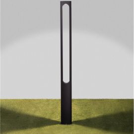 Stalpi - Stalp LED exterior din aluminiu antracit IP65 Eta H-200cm