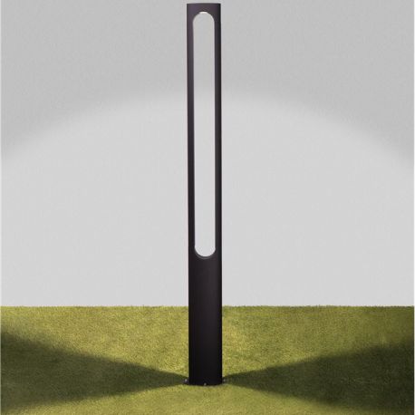 Stalpi - Stalp LED exterior din aluminiu antracit IP65 Eta H-200cm