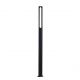 Stalp LED exterior din aluminiu antracit IP65 Dira H-200cm