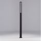 Stalpi - Stalp LED exterior din aluminiu antracit IP65 Dira H-200cm