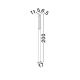 Stalpi - Stalp LED exterior din aluminiu antracit IP65 Dira H-200cm