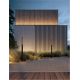 Stalpi - Stalp LED exterior din aluminiu antracit IP65 Dira H-200cm