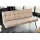 Banchete-Tabureti - Bancheta moderna BIG GEORGE 160cm sampanie bej
