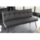 Banchete-Tabureti - Bancheta moderna BIG GEORGE 160cm antracit