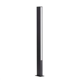 Stalp negru de exterior LED IP65 Stor H-100cm