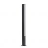 Stalp negru de exterior LED IP65 Stor H-100cm