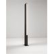 Stalpi - Stalp negru de exterior LED IP65 Stor H-100cm