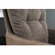 Seturi scaune, HoReCa - Set de 2 scaune pivotante BIG GEORGE maro taupe
