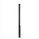 Stalp negru de exterior LED IP65 Stor H-150cm