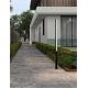Stalpi - Stalp negru de exterior LED IP65 Stor H-150cm