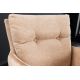 Seturi scaune, HoReCa - Set de 2 scaune pivotante BIG GEORGE sampanie bej