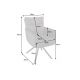 Seturi scaune, HoReCa - Set de 2 scaune pivotante BIG GEORGE sampanie bej