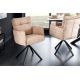 Seturi scaune, HoReCa - Set de 2 scaune pivotante BIG GEORGE sampanie bej